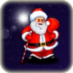 santa claus live wallpaper android application logo